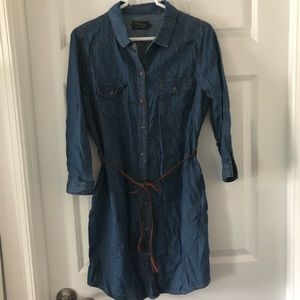 NEW Denim button down Dress